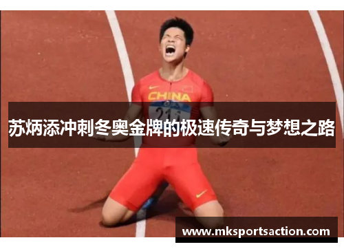 苏炳添冲刺冬奥金牌的极速传奇与梦想之路